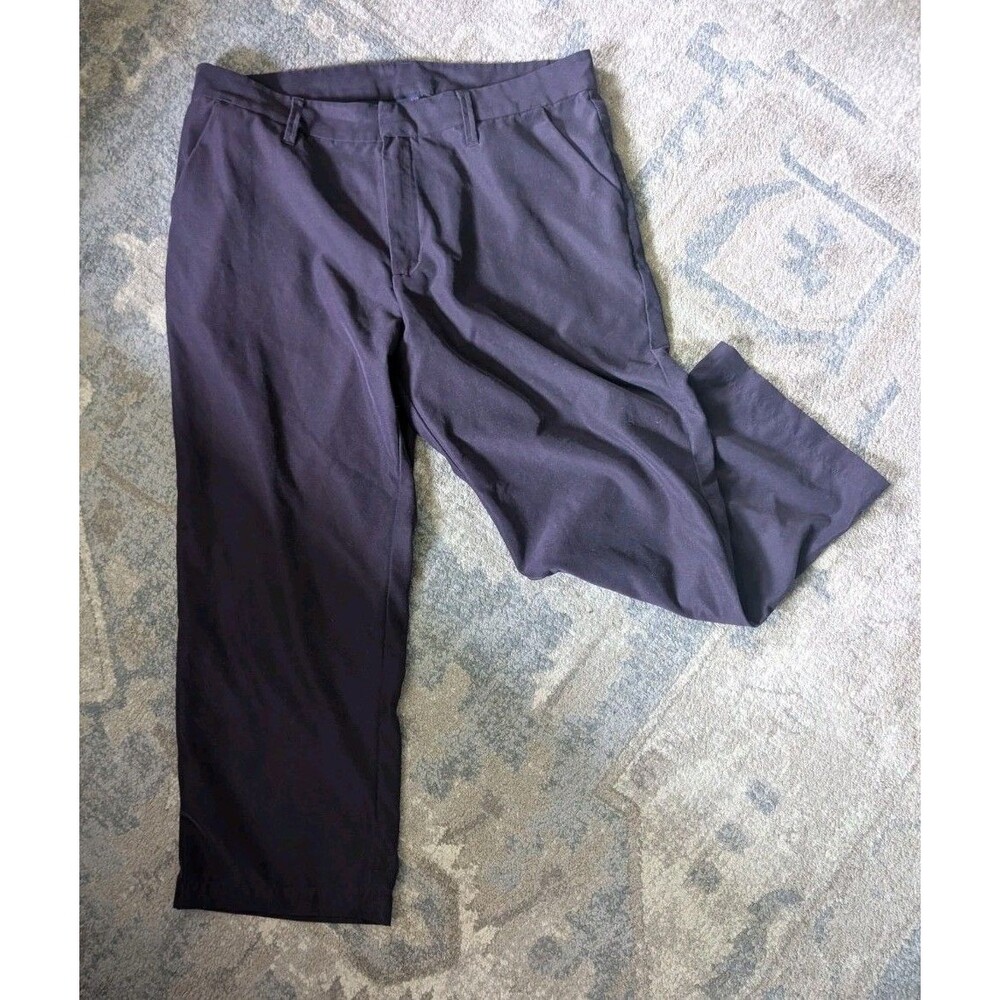 Patagonia Women's Sz 14 Chino Dress Pant Purple Flat Pockets
